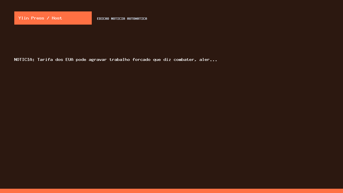 Tarifa dos EUA pode agravar trabalho forçado que diz combater, alertam especialistas