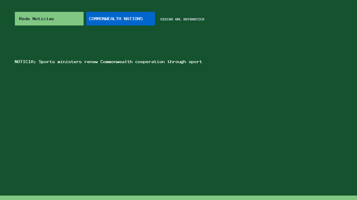 Sports ministers renew Commonwealth cooperation through sport